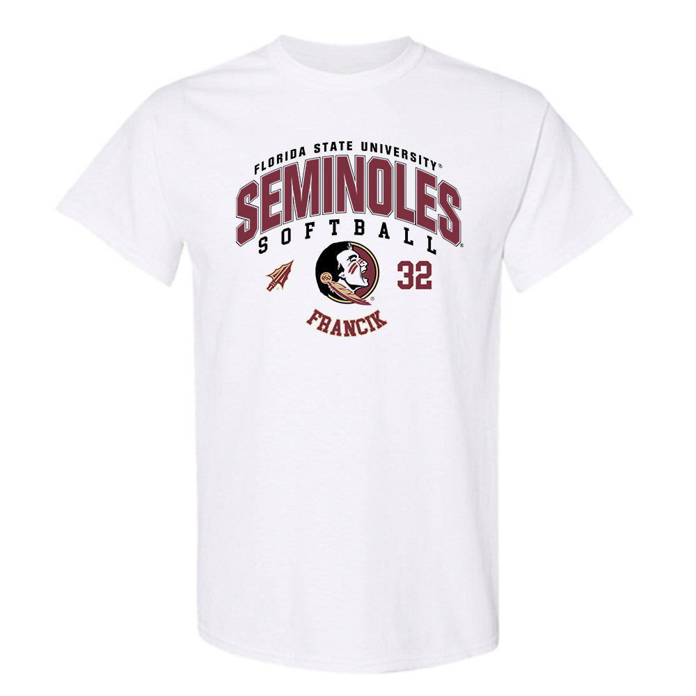 FSU - NCAA Softball : Jazzy Francik - Fashion Shersey T-Shirt-0