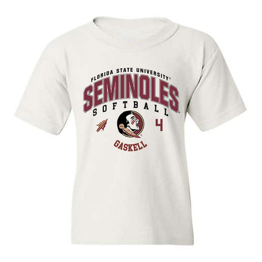 FSU - NCAA Softball : Marlee Gaskell - Fashion Shersey Youth T-Shirt-0