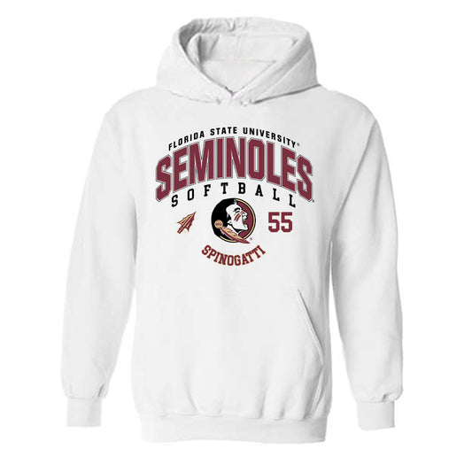 FSU - NCAA Softball : Danika Spinogatti - Fashion Shersey Hooded Sweatshirt-0