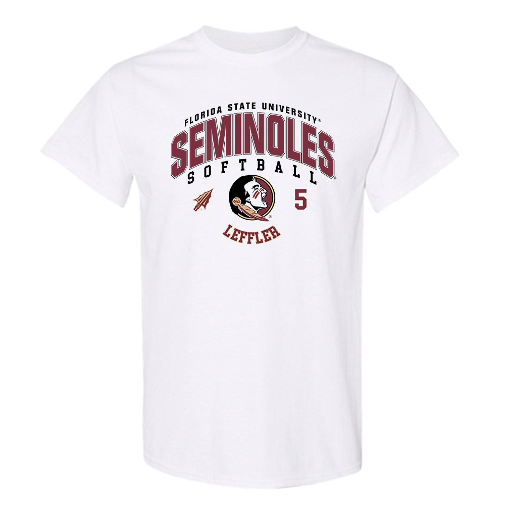 FSU - NCAA Softball : Callee Leffler - Fashion Shersey T-Shirt-0