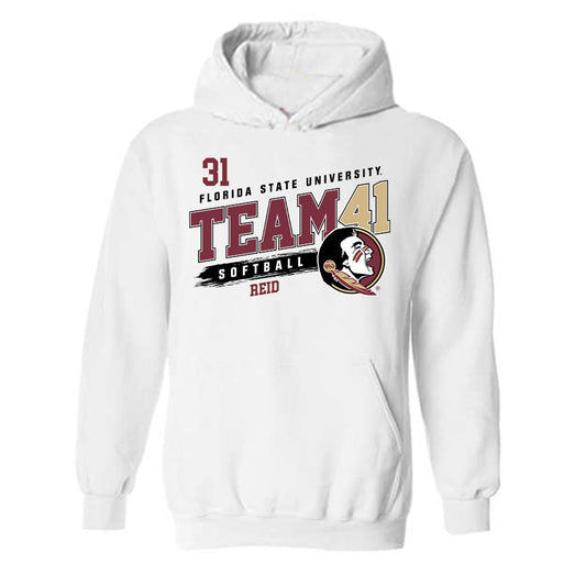 FSU - NCAA Softball : Makenna Reid - Fashion Shersey Hooded Sweatshirt