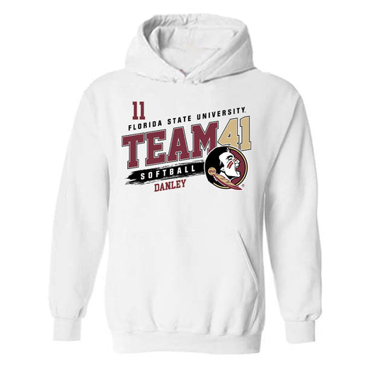 FSU - NCAA Softball : Ashtyn Danley - Fashion Shersey Hooded Sweatshirt