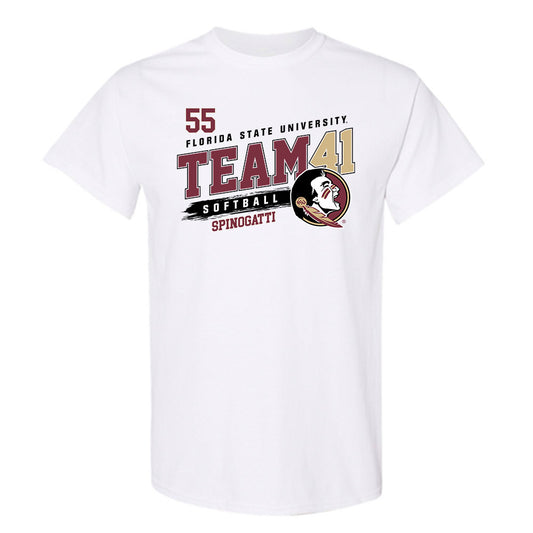 FSU - NCAA Softball : Danika Spinogatti - Fashion Shersey T-Shirt-0