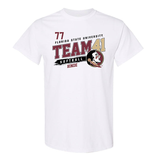 FSU - NCAA Softball : Anna Hinde - Fashion Shersey T-Shirt-0