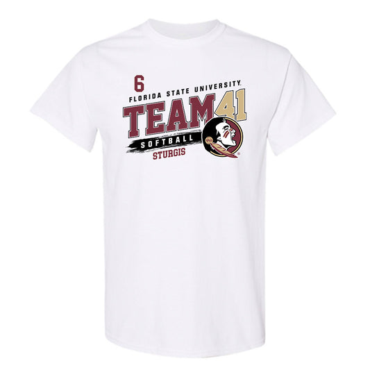 FSU - NCAA Softball : Makenna Sturgis - Fashion Shersey T-Shirt-0
