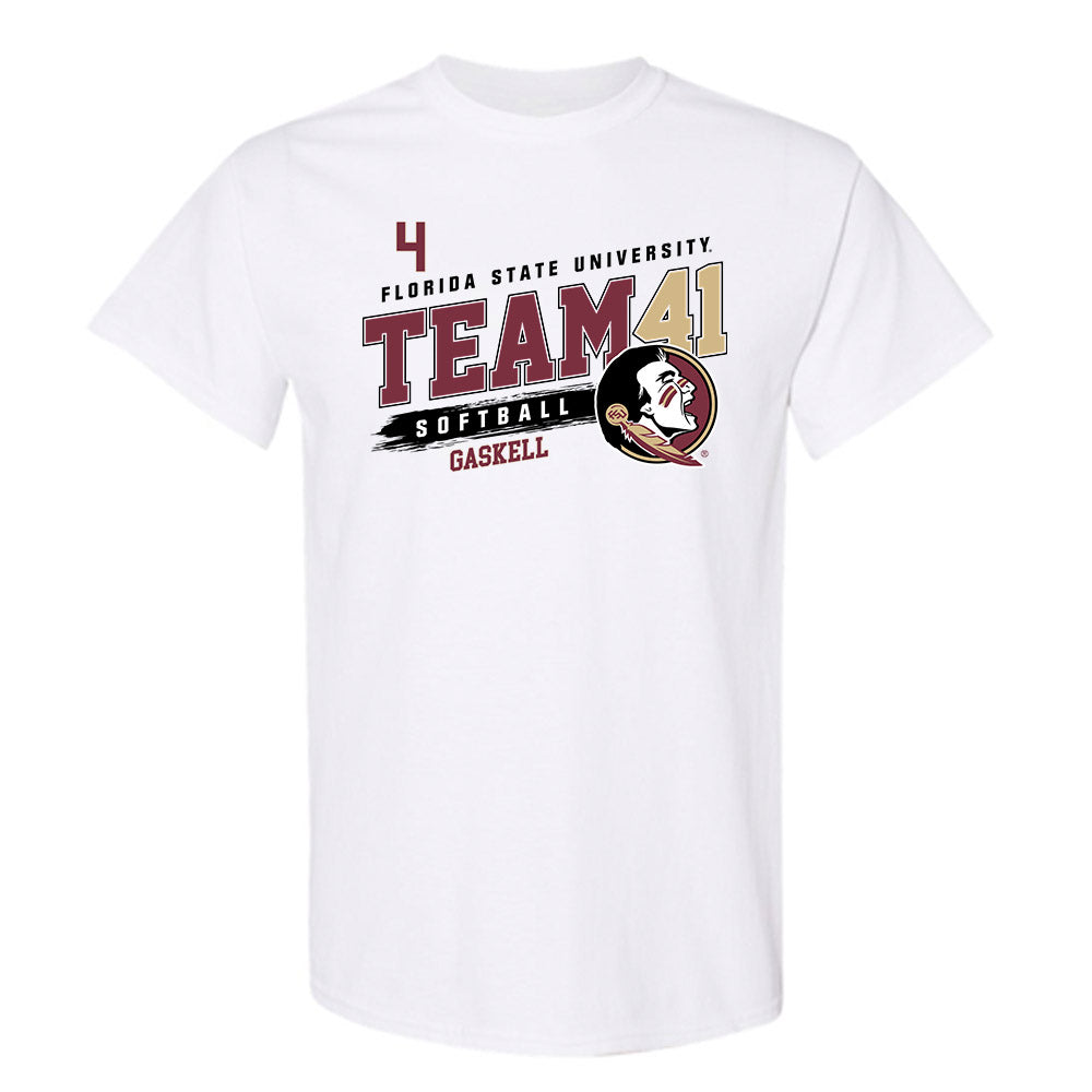 FSU - NCAA Softball : Marlee Gaskell - Fashion Shersey T-Shirt-0