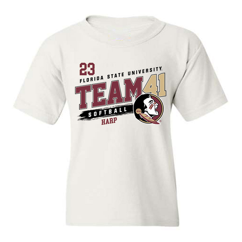 FSU - NCAA Softball : Kennedy Harp - Fashion Shersey Youth T-Shirt