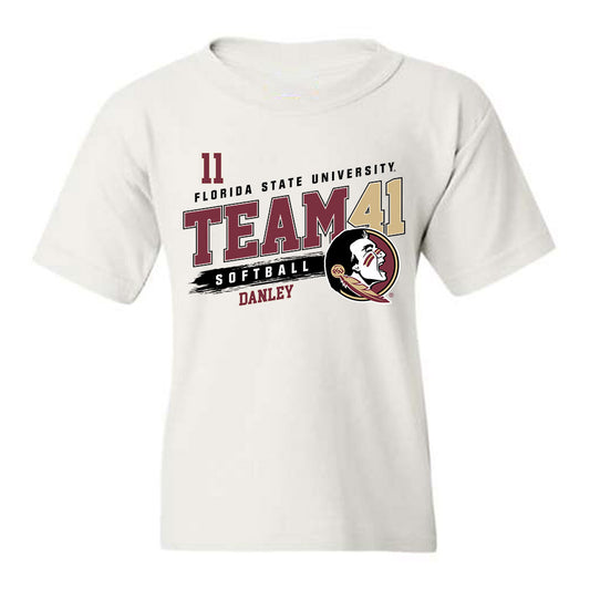 FSU - NCAA Softball : Ashtyn Danley - Fashion Shersey Youth T-Shirt
