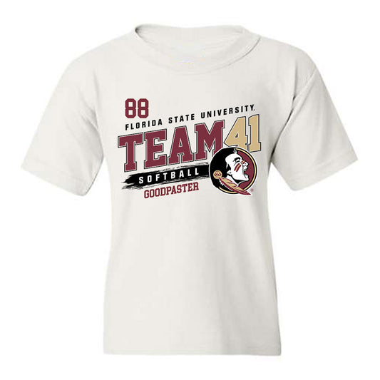 FSU - NCAA Softball : Kaylee Goodpaster - Fashion Shersey Youth T-Shirt-0
