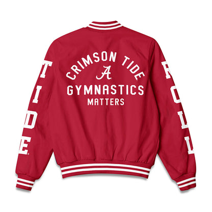 Alabama - NCAA Women's Gymnastics : McKenzie Matters - Bomber Jacket-1
