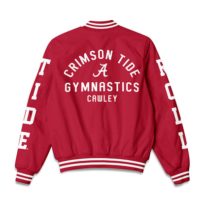 Alabama - NCAA Women's Gymnastics : Jasmine Cawley - Bomber Jacket-1