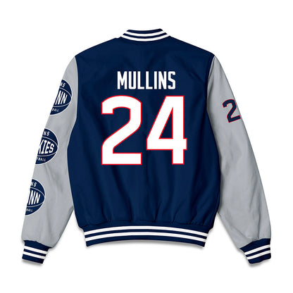 UConn - NCAA Men's Basketball : Braylon Mullins - Bomber Jacket-1