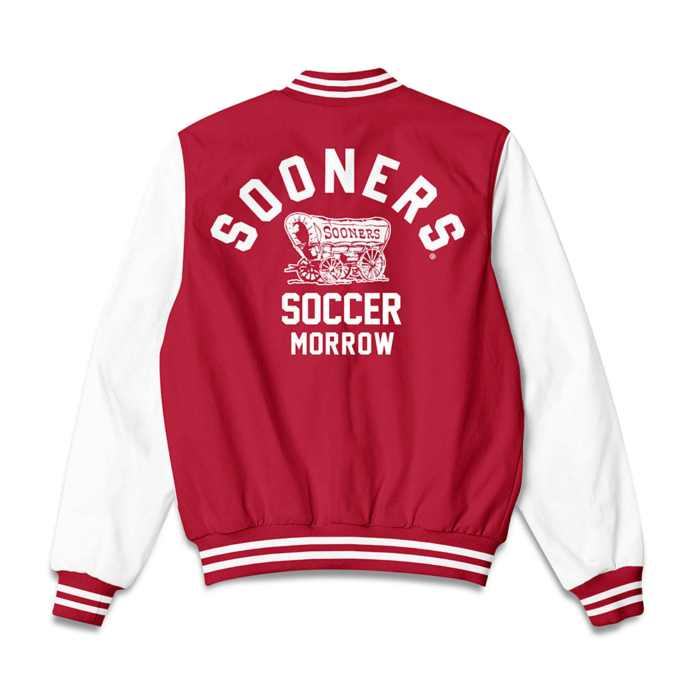 Oklahoma - NCAA Women's Soccer : Logan Morrow - Bomber Jacket-1