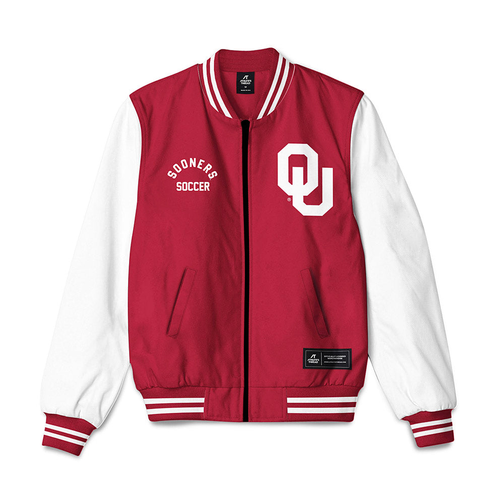 Oklahoma - NCAA Women's Soccer : Landrey Turner - Bomber Jacket-0