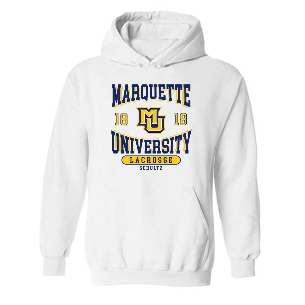 Marquette - NCAA Women's Lacrosse : Riley Schultz - Hooded Sweatshirt Classic Fashion Shersey