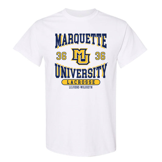 Marquette - NCAA Women's Lacrosse : Azaria Lejuene-Woloszyn - Classic Fashion Shersey T-Shirt-0