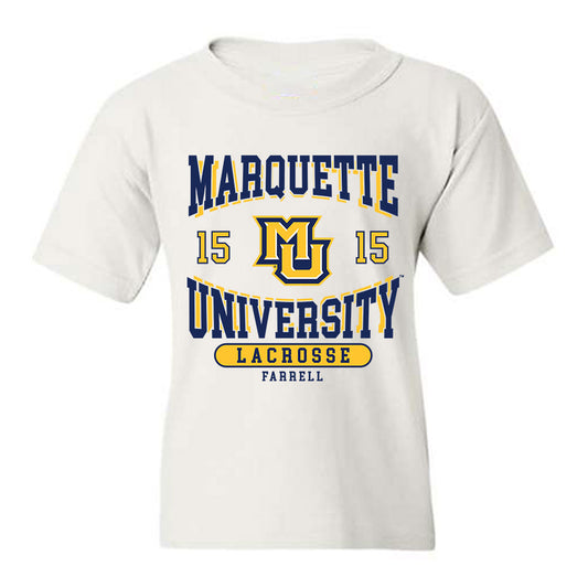 Marquette - NCAA Women's Lacrosse : Mckenna Farrell - Classic Fashion Shersey Youth T-Shirt-0