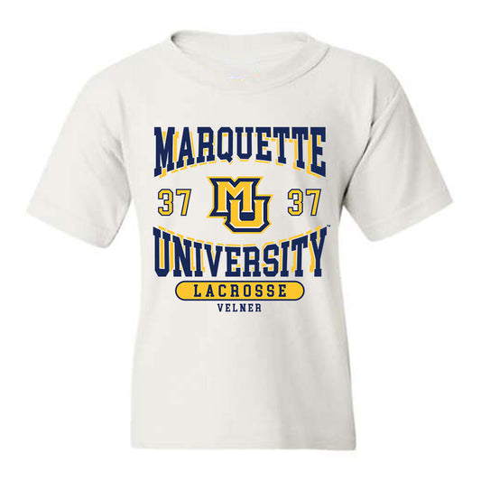 Marquette - NCAA Women's Lacrosse : Mary Velner - Youth T-Shirt Classic Fashion Shersey