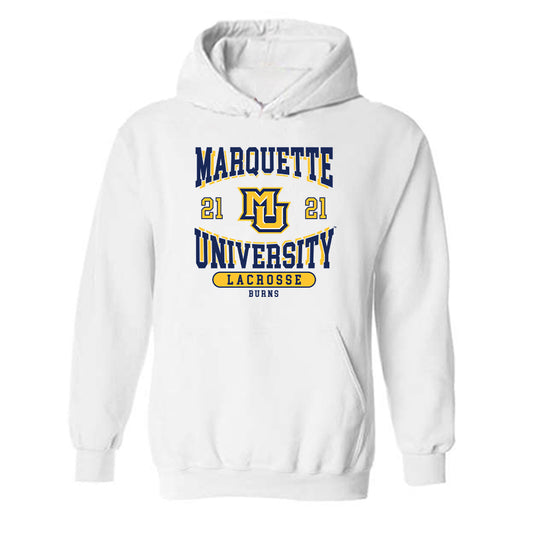 Marquette - NCAA Women's Lacrosse : Sarah Beth Burns - Hooded Sweatshirt Classic Fashion Shersey