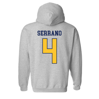Marquette - NCAA Women's Lacrosse : Dani Serrano - Sports Shersey Hooded Sweatshirt-1