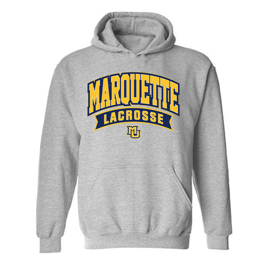 Marquette - NCAA Women's Lacrosse : Annabel Carlin - Sports Shersey Hooded Sweatshirt-0