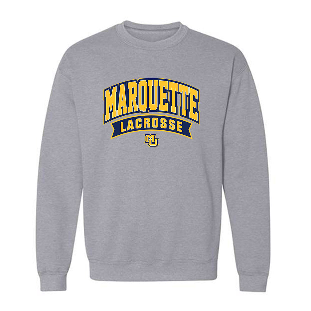 Marquette - NCAA Women's Lacrosse : Haley Brown - Sports Shersey Crewneck Sweatshirt-0