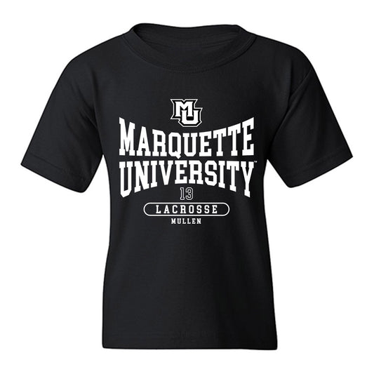 Marquette - NCAA Men's Lacrosse : Tucker Mullen - Fashion Shersey Youth T-Shirt-0