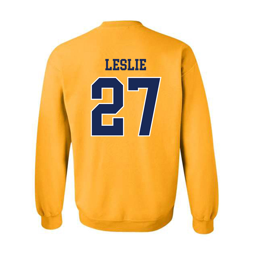 Marquette - NCAA Men's Lacrosse : Parker Leslie - Sports Shersey Crewneck Sweatshirt-1