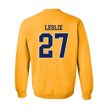 Marquette - NCAA Men's Lacrosse : Parker Leslie - Sports Shersey Crewneck Sweatshirt-1