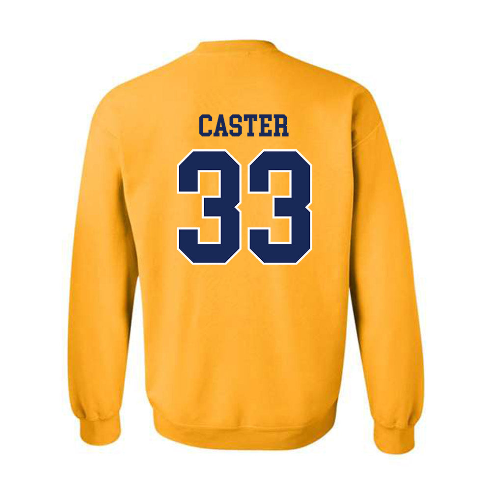 Marquette - NCAA Men's Lacrosse : Chandler Caster - Sports Shersey Crewneck Sweatshirt-1