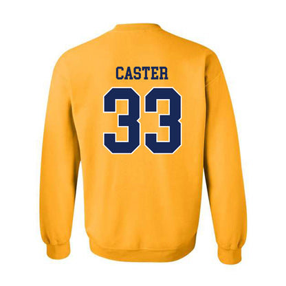 Marquette - NCAA Men's Lacrosse : Chandler Caster - Sports Shersey Crewneck Sweatshirt-1