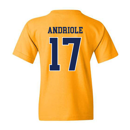 Marquette - NCAA Men's Lacrosse : Thomas Andriole - Sports Shersey Youth T-Shirt-1