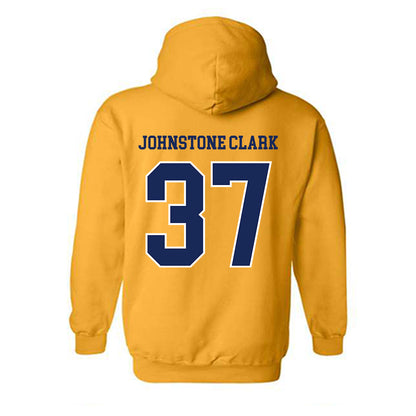 Marquette - NCAA Men's Lacrosse : Pierce Johnstone Clark - Sports Shersey Hooded Sweatshirt-1