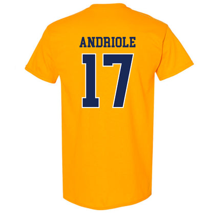Marquette - NCAA Men's Lacrosse : Thomas Andriole - Sports Shersey T-Shirt-1