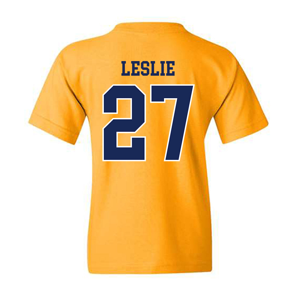 Marquette - NCAA Men's Lacrosse : Parker Leslie - Sports Shersey Youth T-Shirt-1