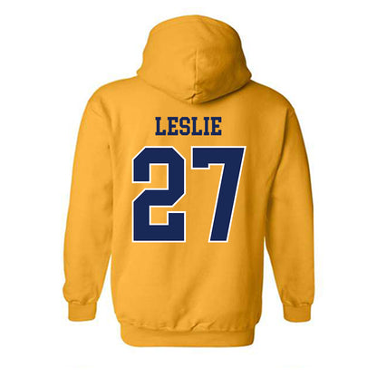 Marquette - NCAA Men's Lacrosse : Parker Leslie - Sports Shersey Hooded Sweatshirt-1