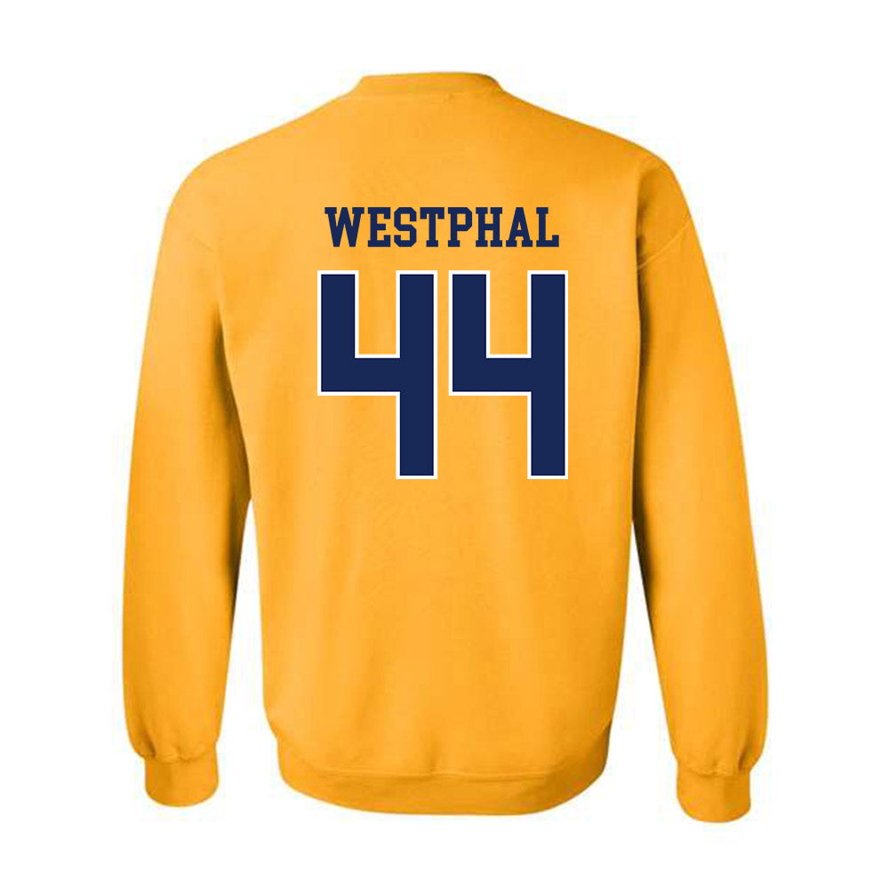 Marquette - NCAA Men's Lacrosse : Beau Westphal - Sports Shersey Crewneck Sweatshirt-1
