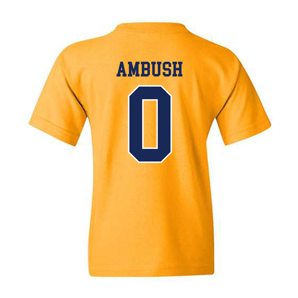 Marquette - NCAA Men's Lacrosse : Ty Ambush - Sports Shersey Youth T-Shirt-1
