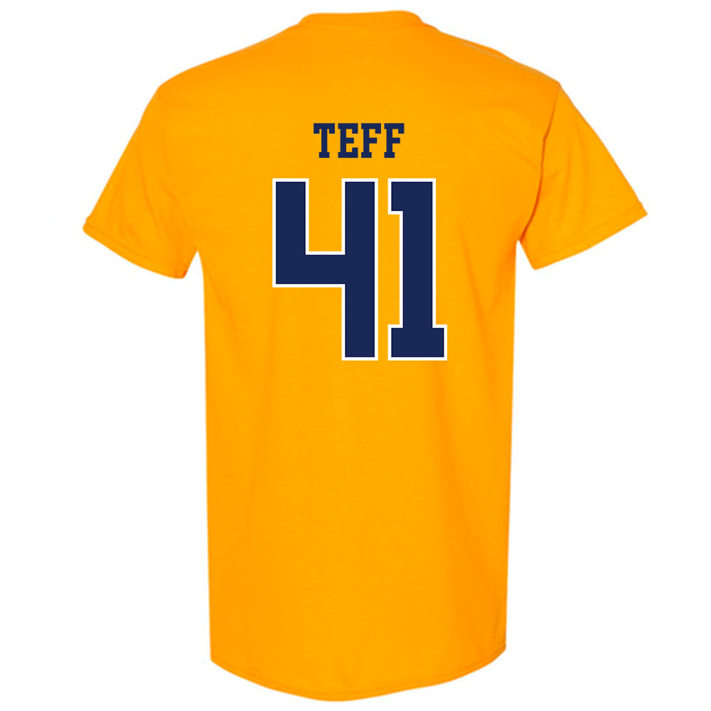 Marquette - NCAA Men's Lacrosse : Troy Teff - Sports Shersey T-Shirt-1