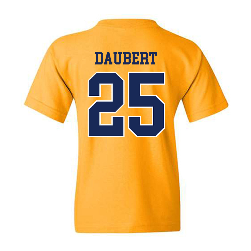 Marquette - NCAA Men's Lacrosse : Justin Daubert - Sports Shersey Youth T-Shirt-1