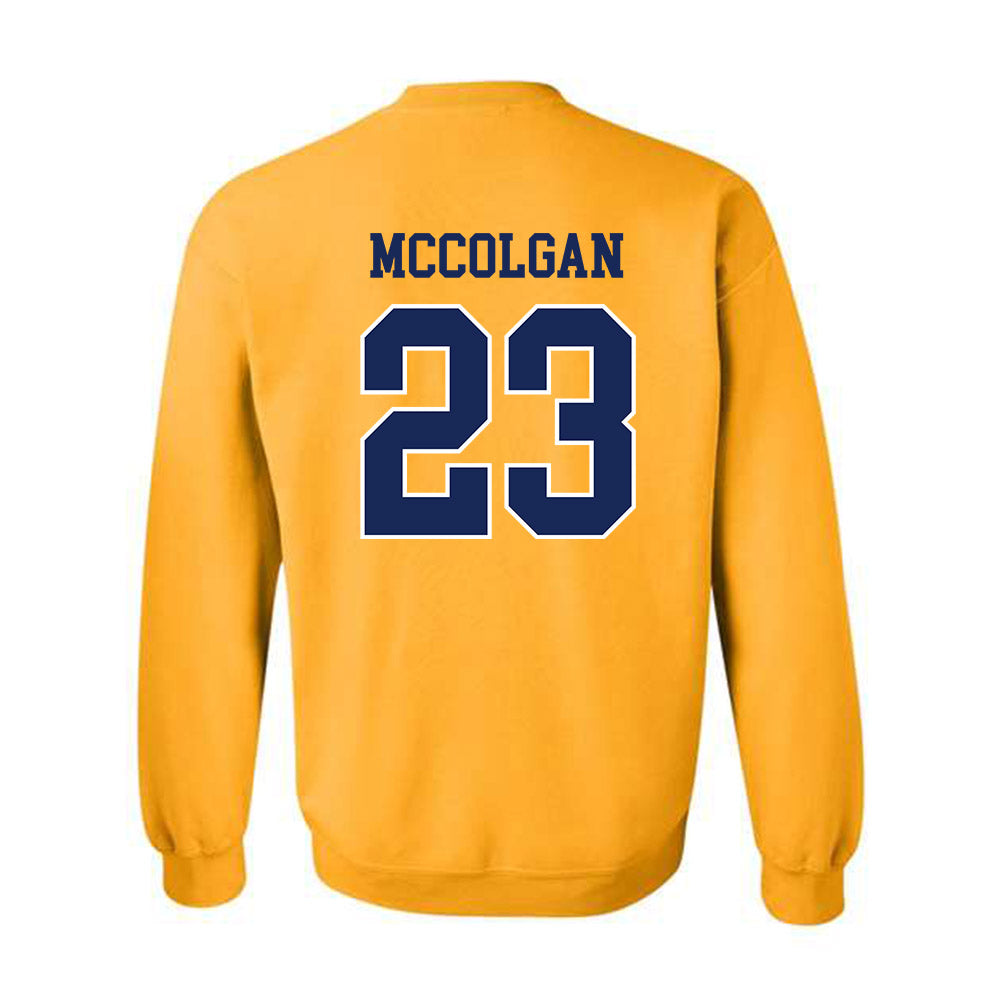 Marquette - NCAA Men's Lacrosse : PJ McColgan - Sports Shersey Crewneck Sweatshirt-1