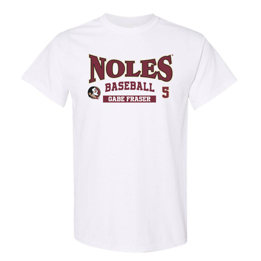 FSU - NCAA Baseball : Gabe Fraser - Classic Fashion Shersey T-Shirt-0