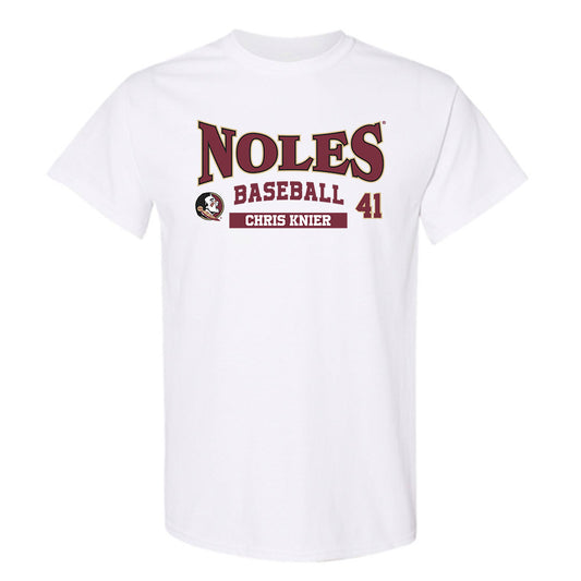 FSU - NCAA Baseball : Chris Knier - Classic Fashion Shersey T-Shirt