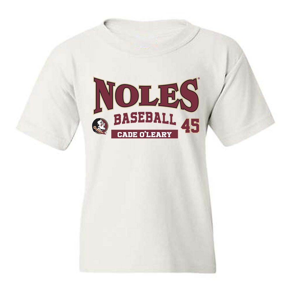 FSU - NCAA Baseball : Cade O'Leary - Classic Fashion Shersey Youth T-Shirt-0