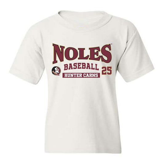 FSU - NCAA Baseball : Hunter Carns - Classic Fashion Shersey Youth T-Shirt