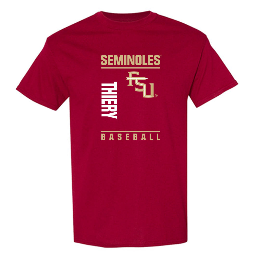 FSU - NCAA Baseball : Donovan Thiery - Fashion Shersey T-Shirt-0