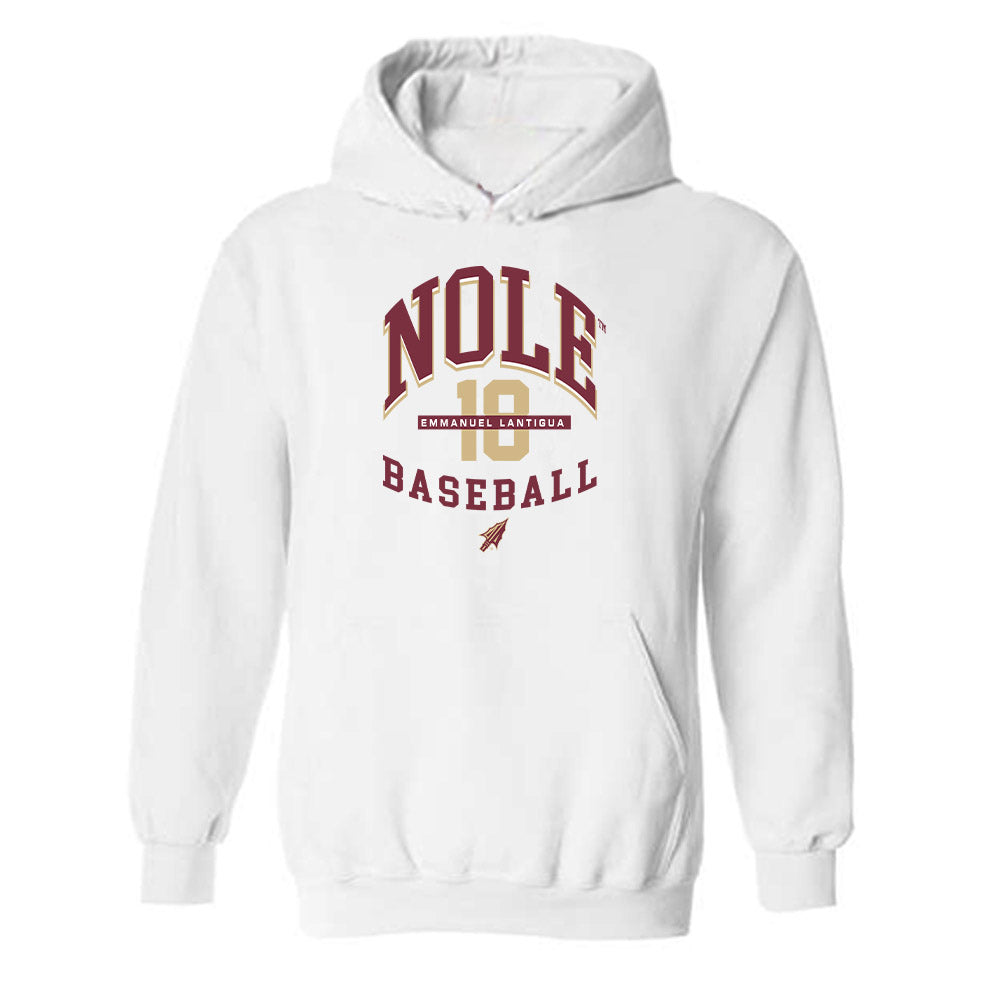 FSU - NCAA Baseball : Emmanuel Lantigua - Classic Fashion Shersey Hooded Sweatshirt-0