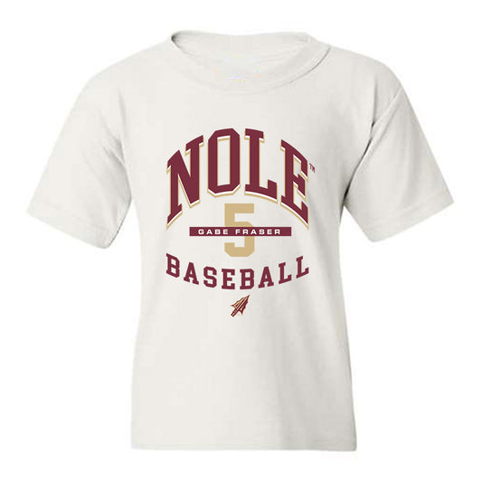 FSU - NCAA Baseball : Gabe Fraser - Classic Fashion Shersey Youth T-Shirt-0
