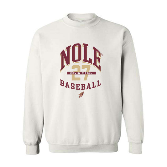 FSU - NCAA Baseball : Kevin Mebil - Classic Fashion Shersey Crewneck Sweatshirt-0