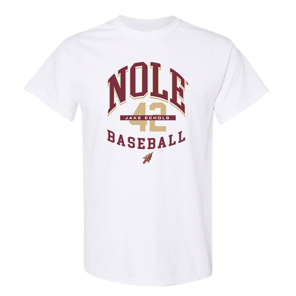 FSU - NCAA Baseball : Jake Echols - Classic Fashion Shersey T-Shirt-0